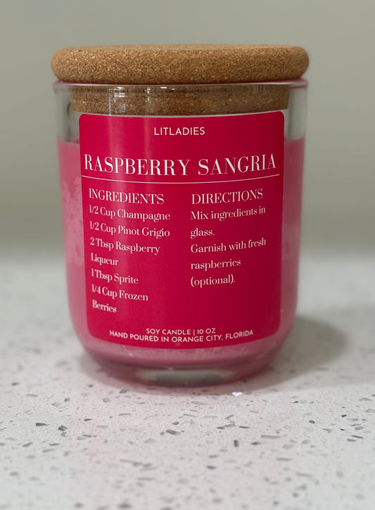 Raspberry Sangria Candle