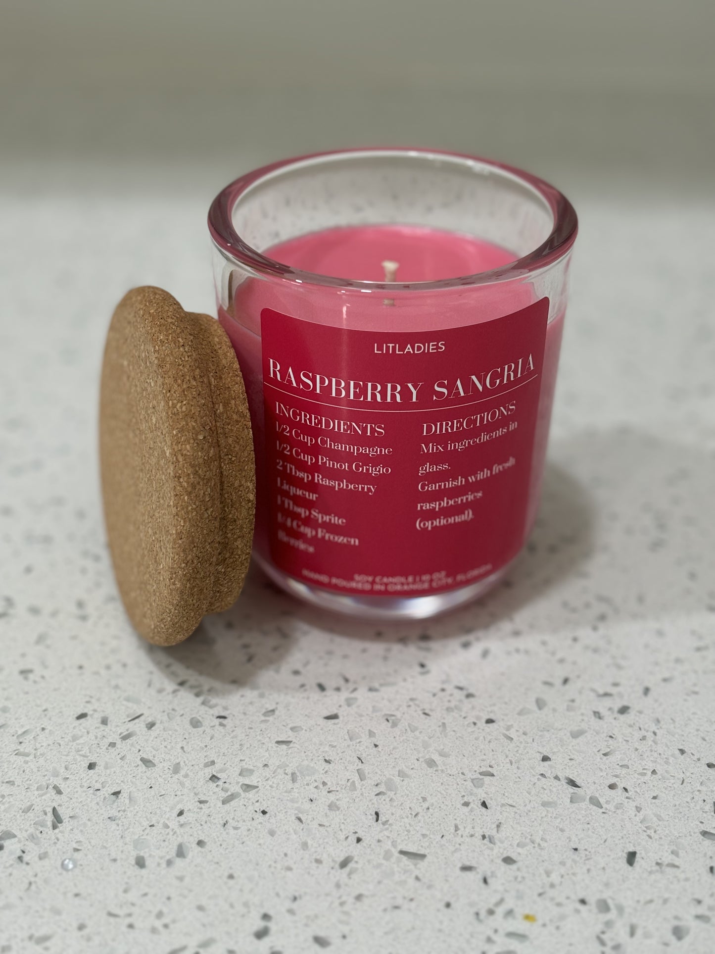 Raspberry Sangria Candle